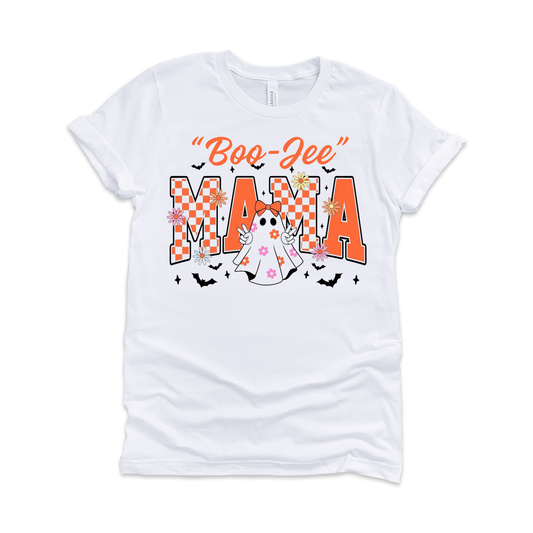 Boo- Jee Mama Custom Halloween T-shirt