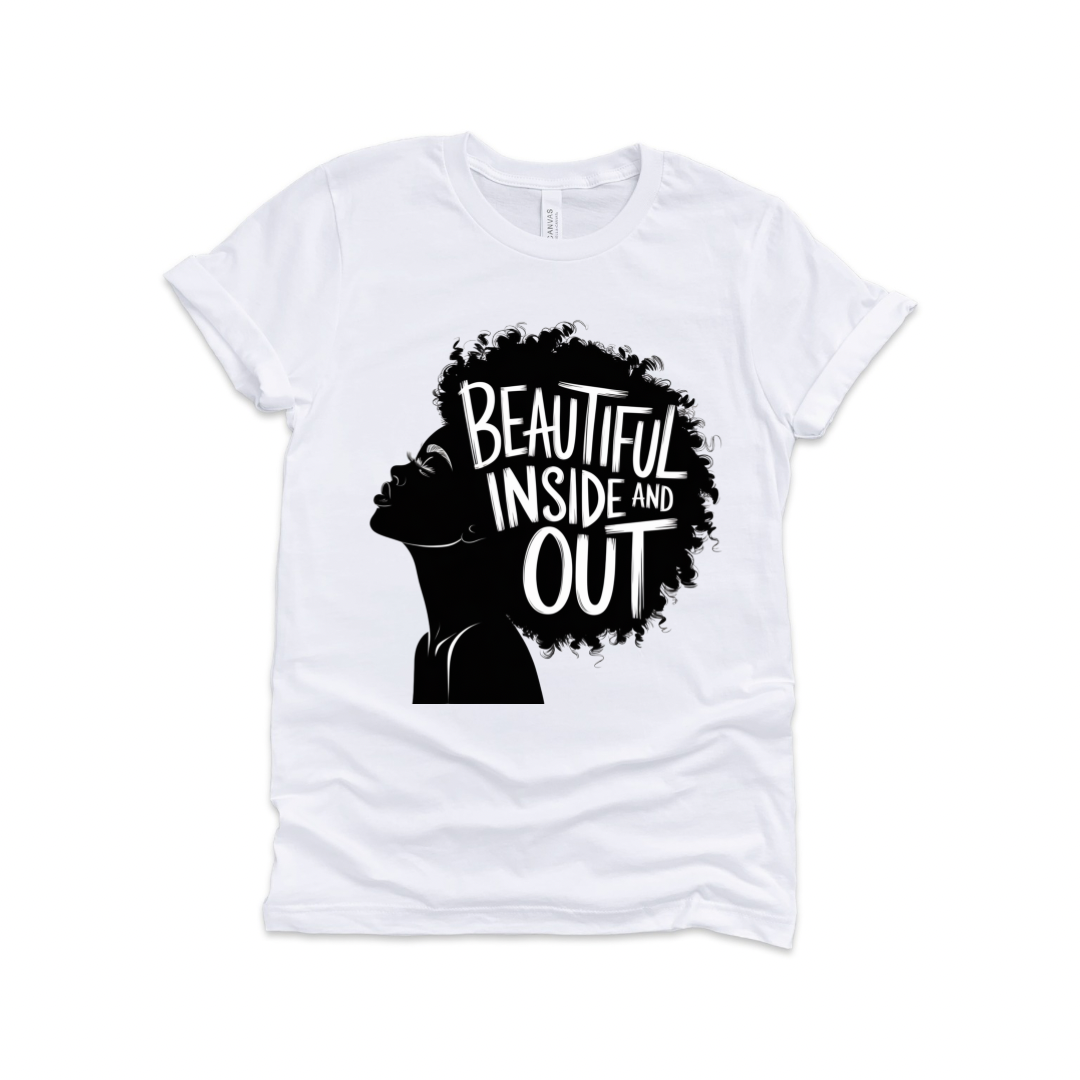 My Black is Beautiful Inside & Out Women’s T-shirt