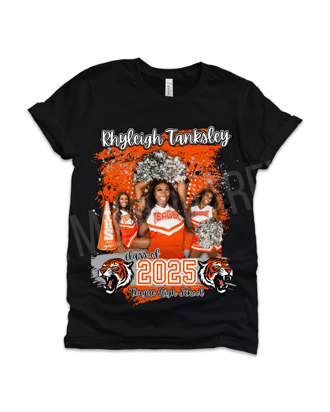Senior 2025 Custom Name/Photo Tee Design