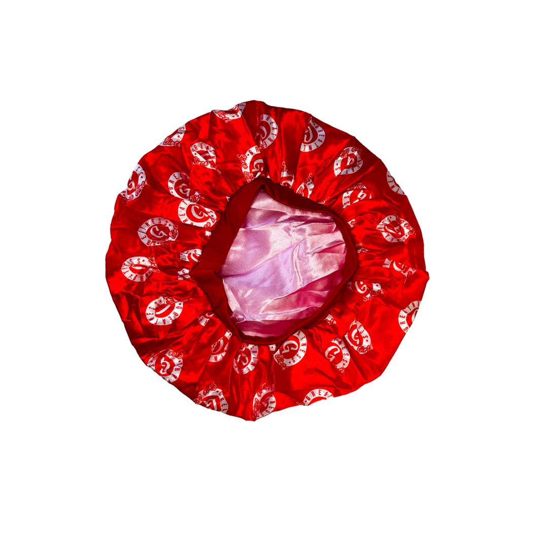GSB Logo Satin Hair Bonnet