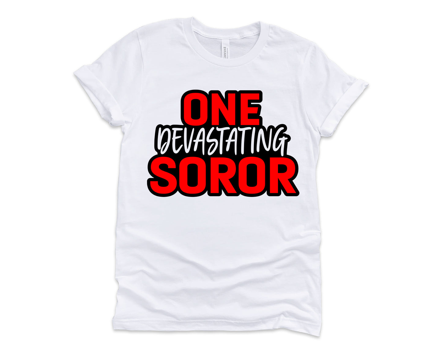 One Devastating Soror | Delta Sigma Theta T-shirt