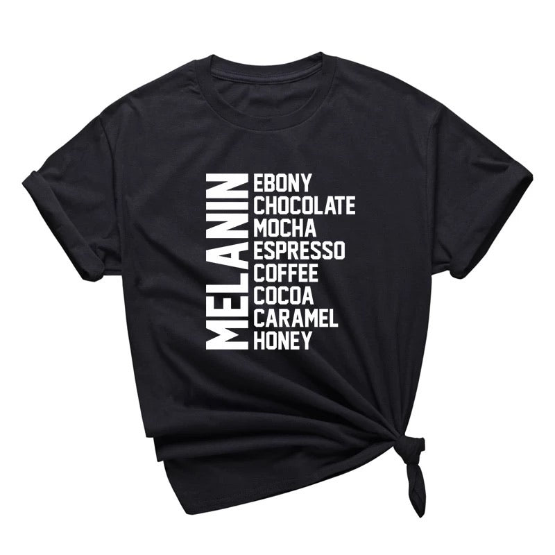 “Melanin” T-shirt - OTMG Apparel & Customs