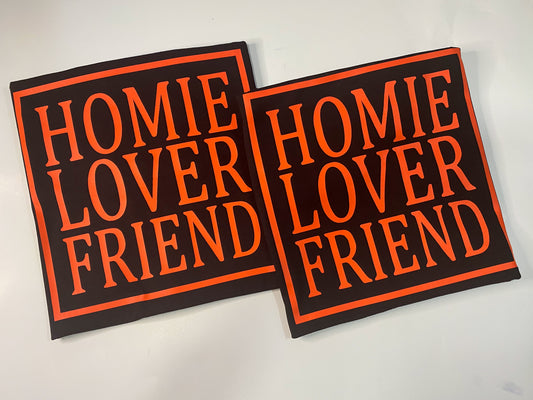 Homie Lover Friend | Matching Couple T-shirt - Blk - OTMG Apparel & Customs