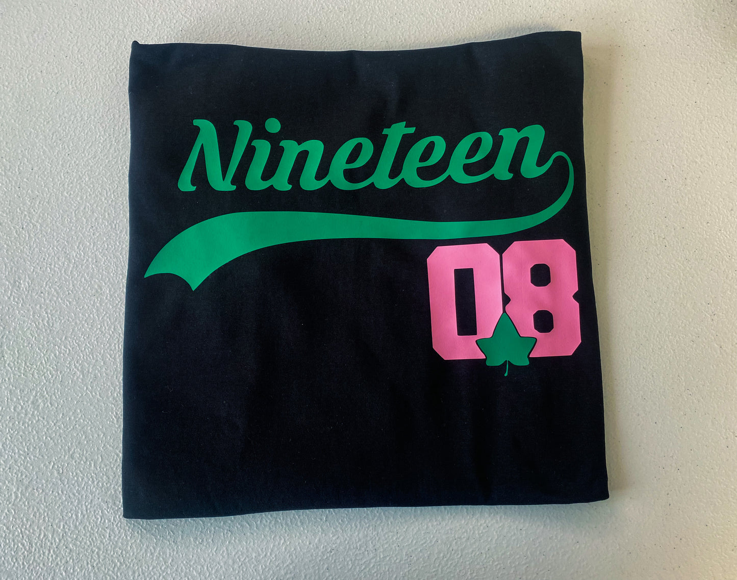 1908 AKA Pink & Green HBCU Crewneck T-shirt